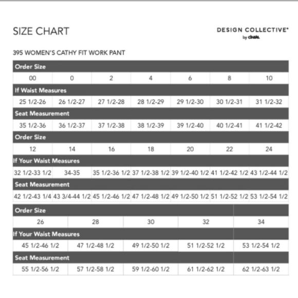 Cintas New With Tag Navy Plus Size 28 Short‎ Cathy Fit Female Work Pant - Picture 2 of 11